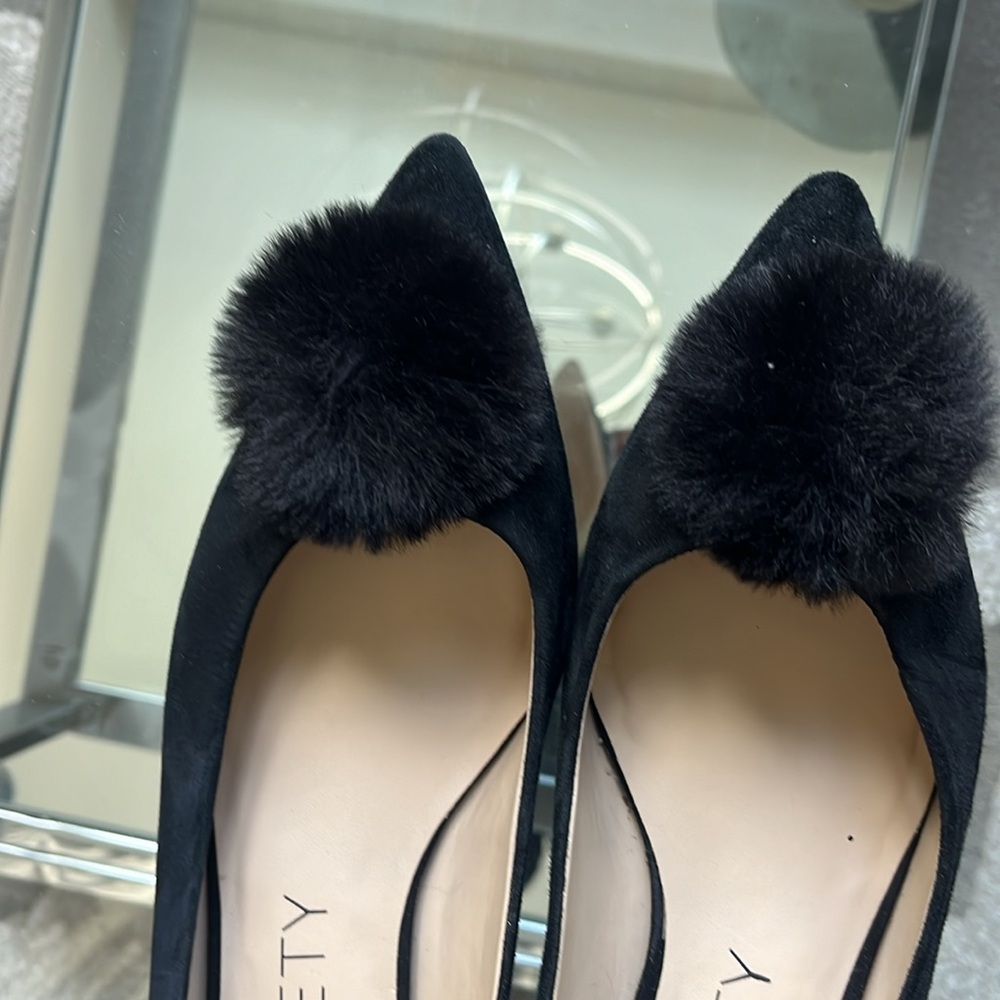 Black suede Sole Society pumps - Picture 7 of 10